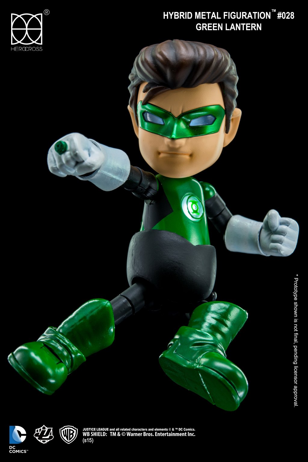 HEROCROSS Robocop Green Lantern Flash Sandtrooper Batman Hybrid Metal DC Figure
