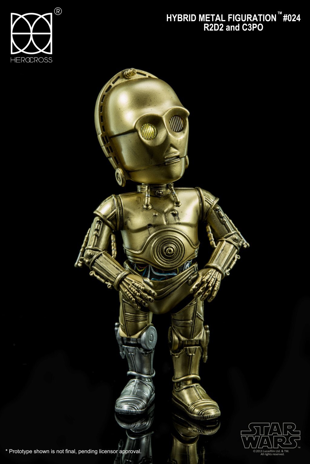 【HEROCROSS】新品スターウォーズハイブリッドメタルC-3PO&R2-D2 R2D2 & C3PO | HEROCROSS