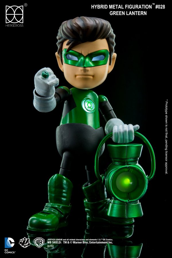 HEROCROSS Robocop Green Lantern Flash Sandtrooper Batman Hybrid Metal DC Figure