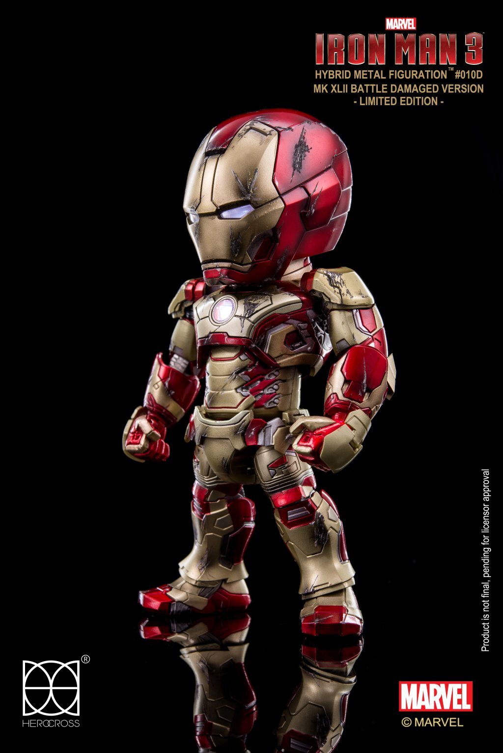 アイアンマン IRON MAN MARK XLII（42 DAMAGE Ver. Marvel Iron Man Mark XLII (42) Sixth Scale Figure by Hot Toy