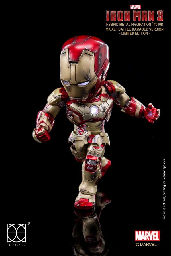 アイアンマン IRON MAN MARK XLII（42 DAMAGE Ver. Hot Toys Iron Man 3 Mark XLII 42 MM197D02 Battle Damaged