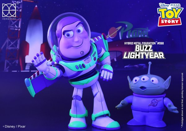 Herocross ~ HMF #068 Disney Toy Story Buzz Lightyear Figura 