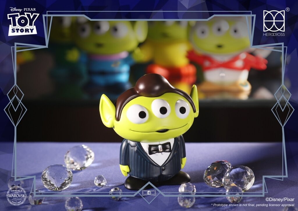 トイストーリー　ヒーロークロス　hero cross エイリアン　スワロフスキー Herocross ~ HBB #006DX Swarovski Toy Story Alien Remix 9+1