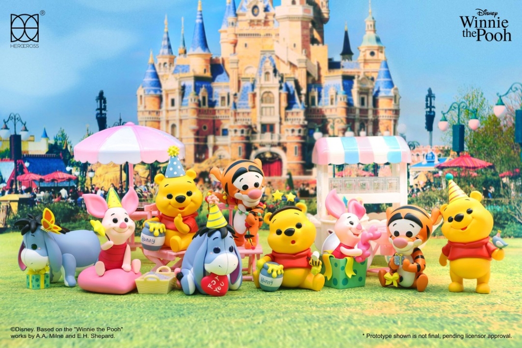 Official Disney Winnie The Pooh Alarm Clock Boxed Pooh Tigger & Piglet Design 